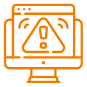 Large volume of security alerts Icon