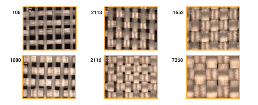 FR4 Weave Patterns