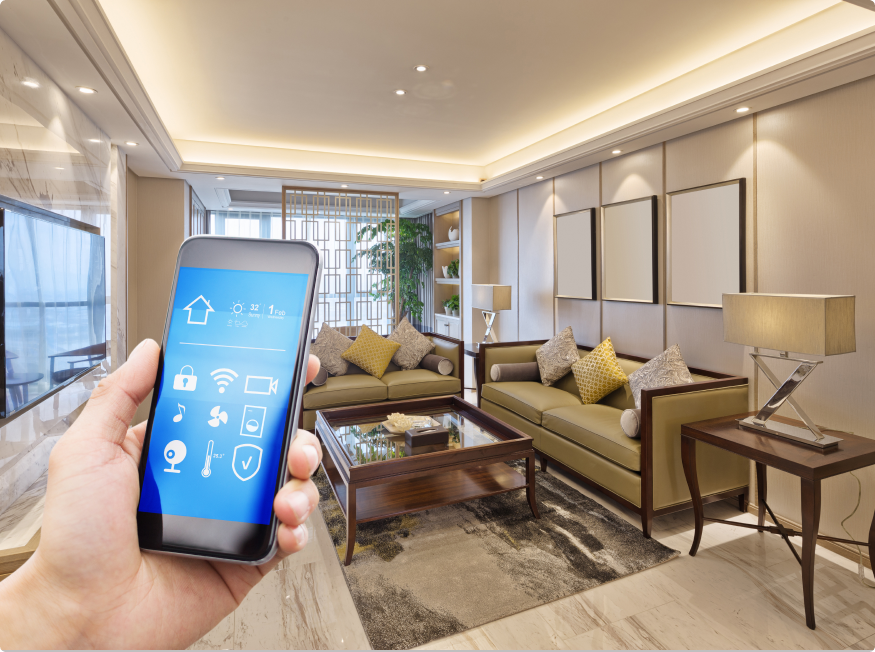 Benefits Smart Lighting Solution Controlled via Mobile App