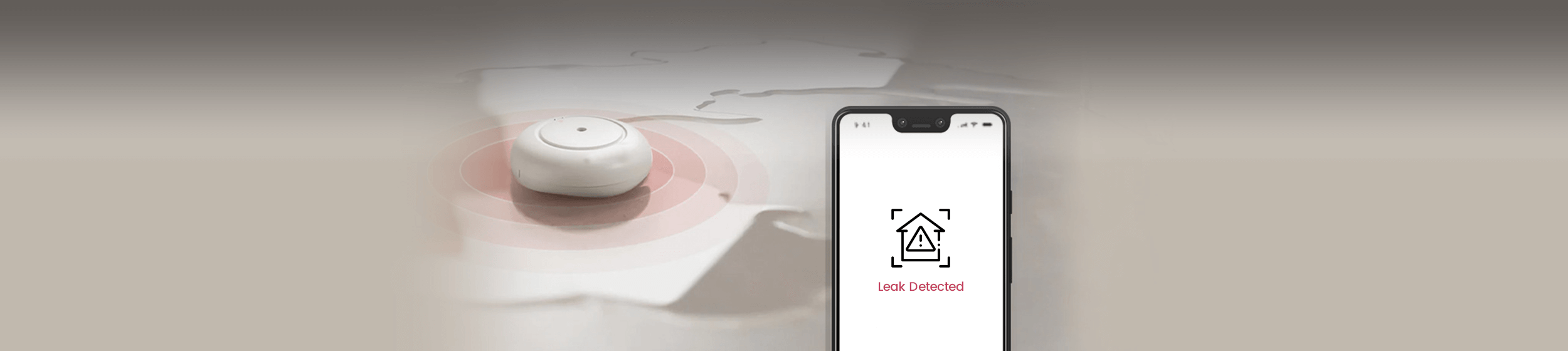 Smart Water Leak Detection Banner