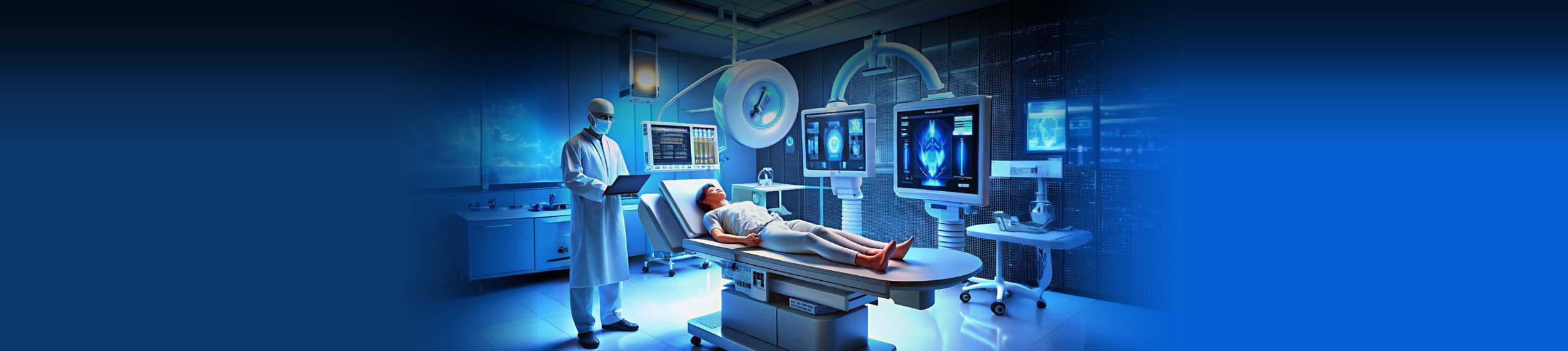 Artificial Intelligence in Healthcare Saving Lives and Care Banner